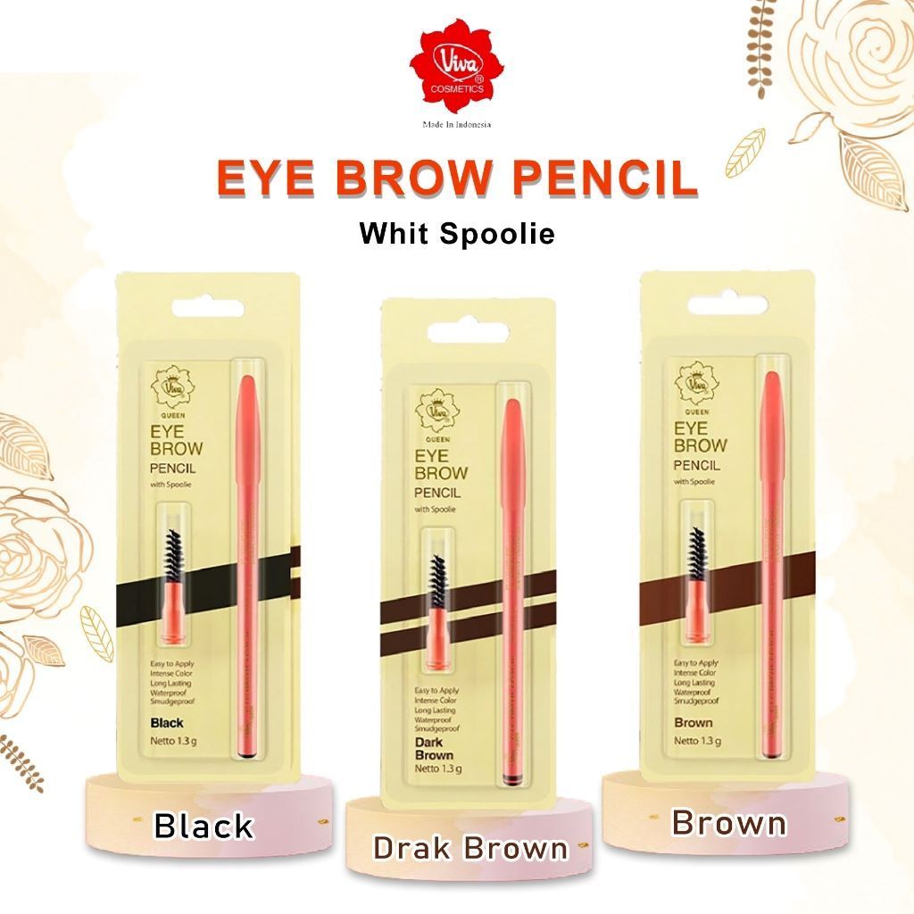 VIVA EYEBROW PENCIL (FREE SPOOLIE) - 1,3GR