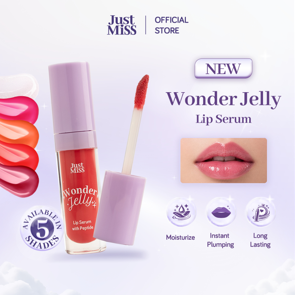 Jual [NEW LAUNCH!] JUST MISS Wonder Jelly Lip Serum 2.5g - Lip Serum Melembapkan, Lip Balm, Plumpy, Perona Bibir, Original | Shopee Indonesia