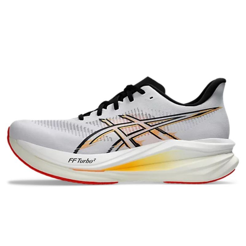 Jual Sepatu Lari Asics Sonicblast 2 White Stadium Orange Original 1011C244.100 | Shopee Indonesia