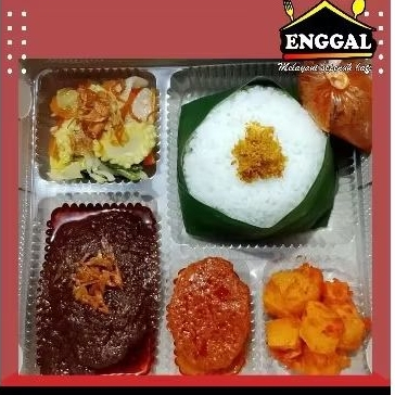Jual Nasi campur Rendang Daging/Nasi kotak | Shopee Indonesia