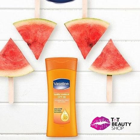 ➦ Vaseline Intensive Care Healthy Sunblock SPF30 PA++ Lotion 100ml Ω