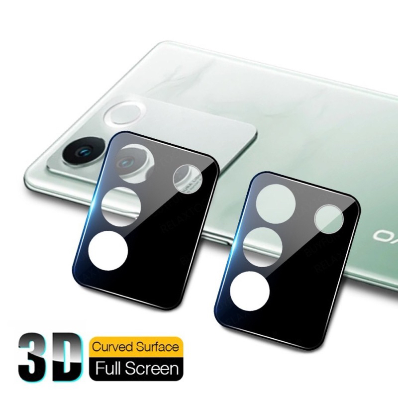 VIVO V29E / V29 / VIVO V27 5G / V27E 5G ANTI GORES CAMERA FULL FRAME BLACK SCREEN GUARD PROTECTOR TEMPER GLASS ANTI GORES KACA