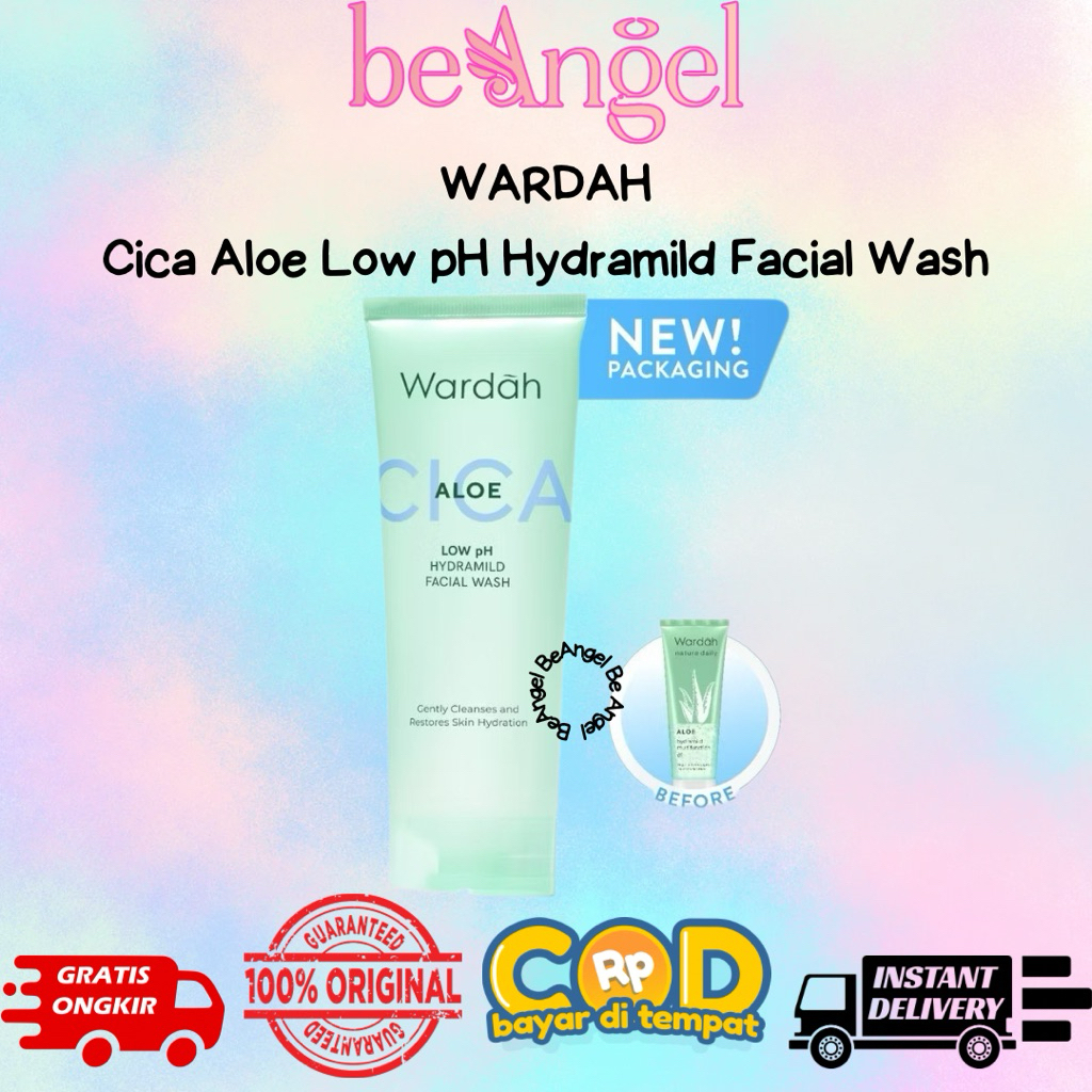 WARDAH Cica Aloe Low pH Hydramild Facial Wash