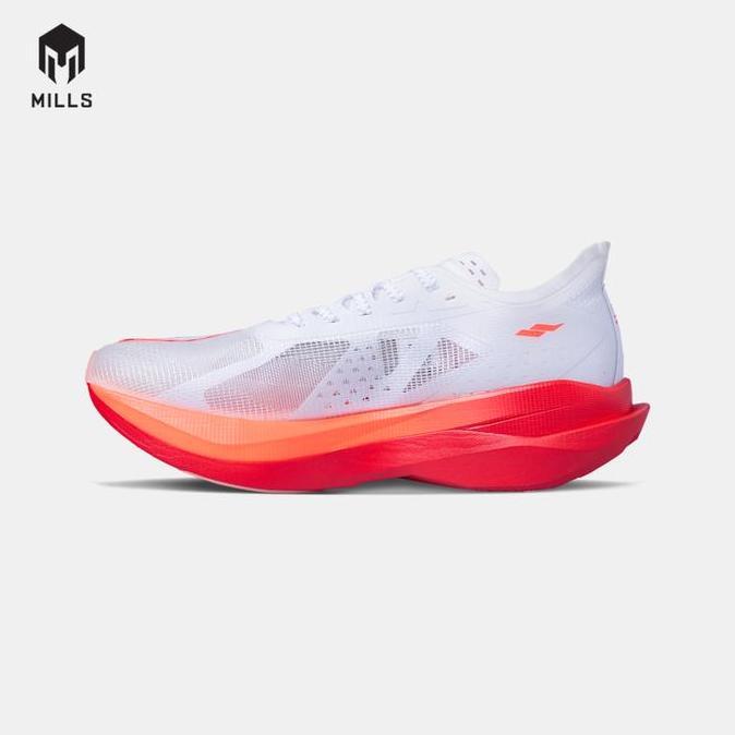 MILLS SEPATU LARI RUNNING SHOES ENERCHARGE M1 WHITE/RED/HOT CORAL 9105310