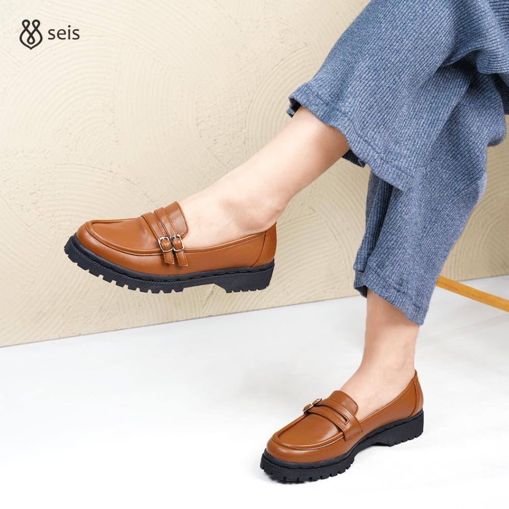Jual Kualitas Super Seis Warda Sepatu Docmart Wanita / Loafers Wanita | Shopee Indonesia