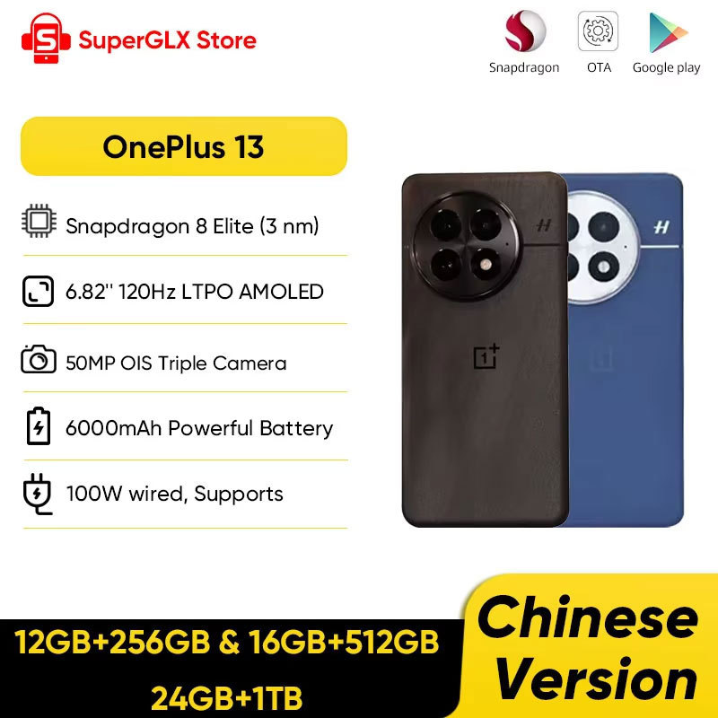 Jual OnePlus 13 5G Smartphone Snapdragon 8 Elite 6.82'' 120Hz LTPO AMOLED Display ColorOS 15 6000mAh Long | Shopee Indonesia