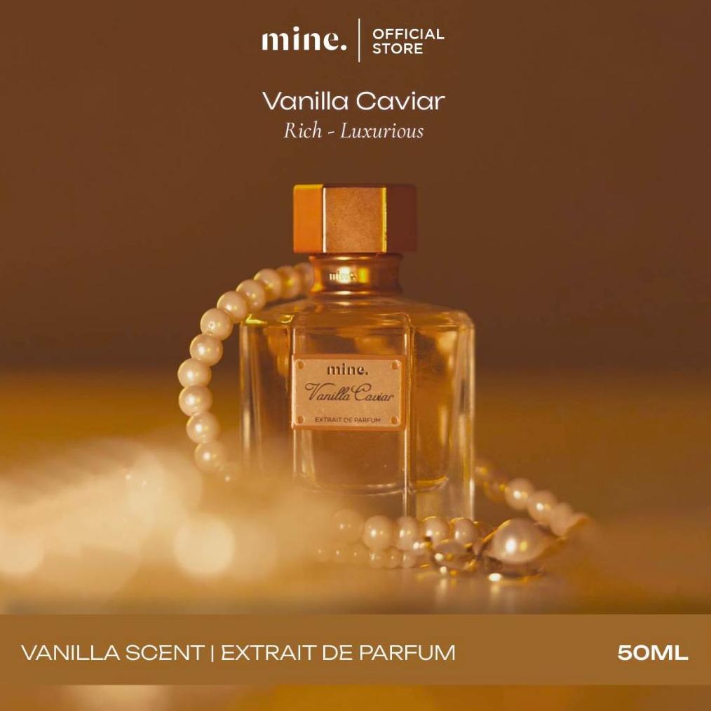 Mine Perfumery Vanilla Caviar - 50 ml Extrait De Perfume | Parfum Vanilla Soft Exclusive Woody