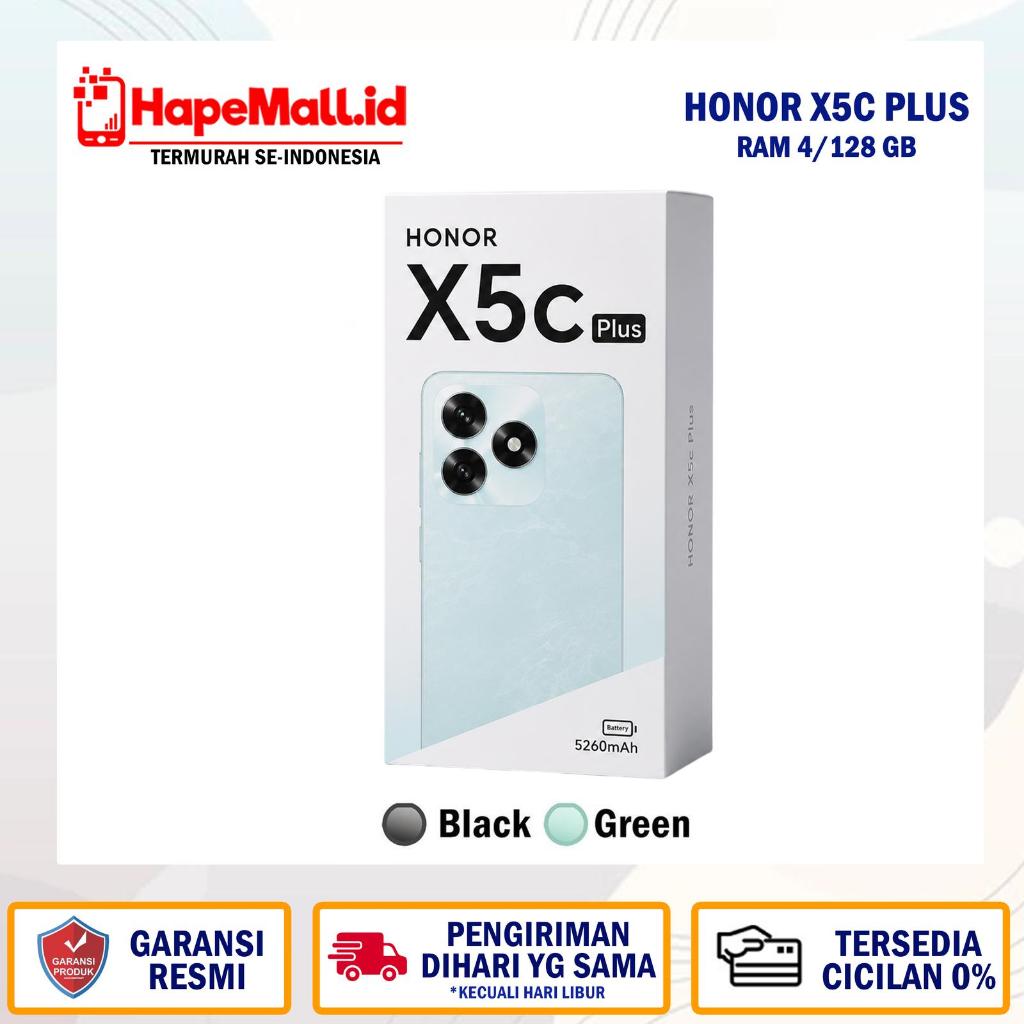HONOR X5C PLUS 4+128 GB GARANSI RESMI HONOR INDONESIA TERMURAH
