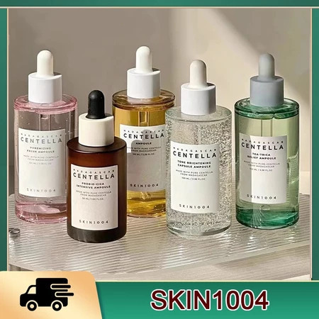 [COD] SKIN1004 Madagascar Centella Tone Brightening Capsule Ampoule 100ml/ Capsule Ampoule100ml/Pink Salt Ampoule100ml