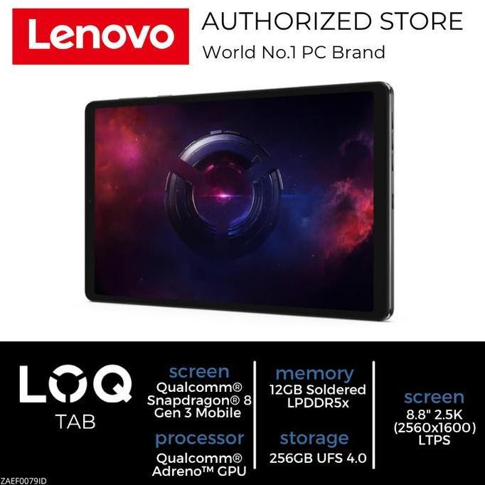Lenovo Legion Tab (8.8", 3) Qualcomm Snapdragon 8 Gen 3 Mobile Platform 6550mAh
