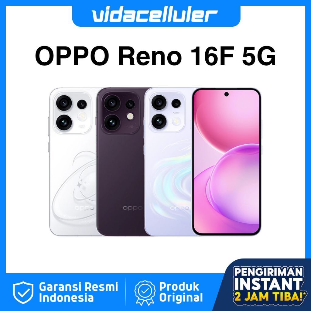 OPPO Reno 16F 5G (8/256) Garansi Resmi