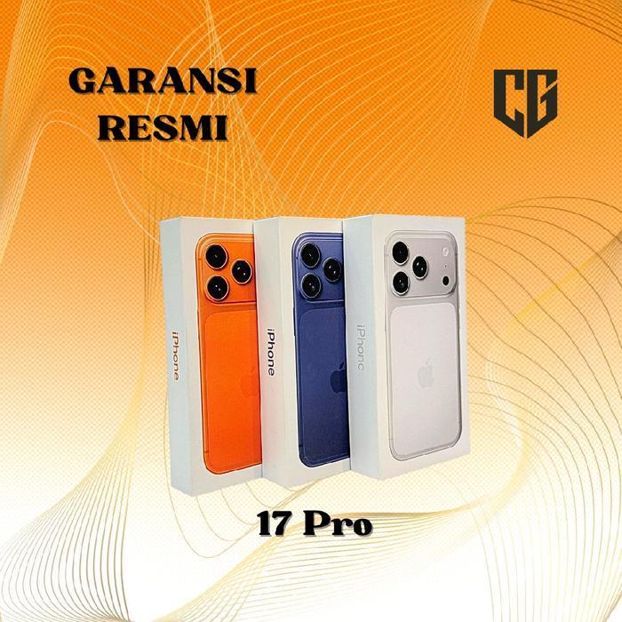 (Tp) Apple Iphone 17 Pro 256Gb | 512Gb | 1Tb | Garansi Resmi Original Dan Terpercaya