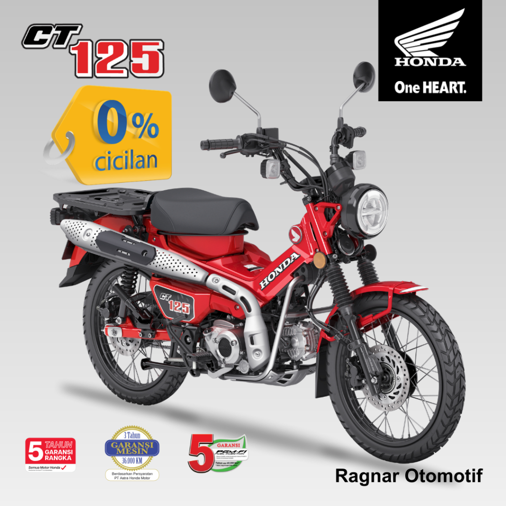 Jual Sepeda Motor Honda CT125 Baru New Asli Original Bergaransi Resmi | Shopee Indonesia