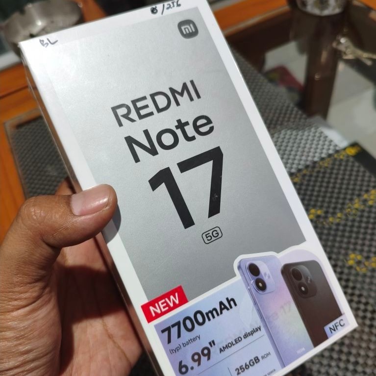 Redmi note 17 5g 8/256 new
