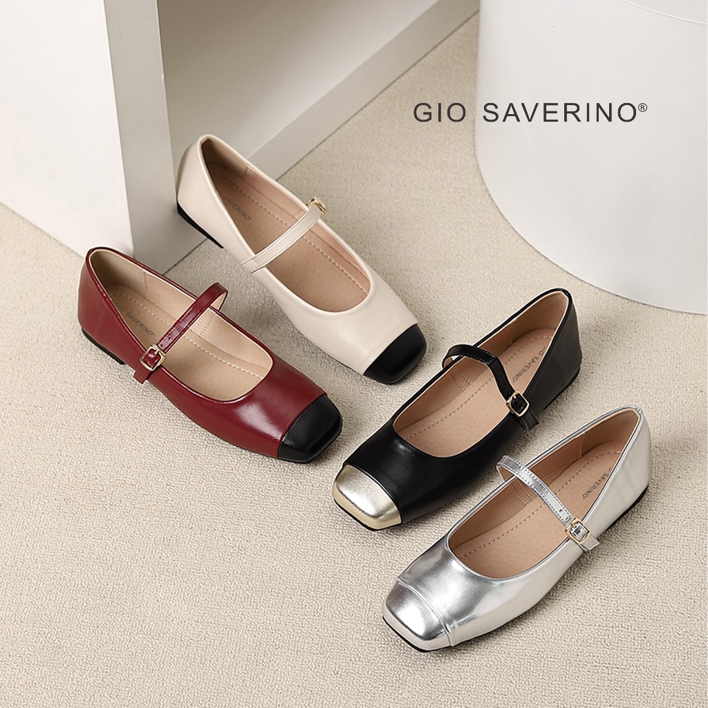 Gio Saverino Flat Shoes Mary Janes Korea Laura Shoes