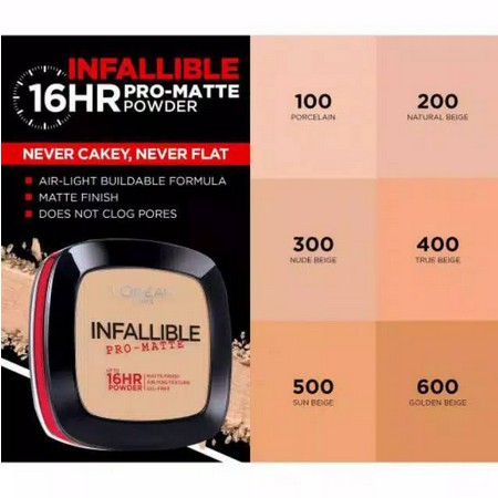 L'Oreal PARIS Infallible Pro Matte 16Hr Powder Pro Matte Powder LOREAL