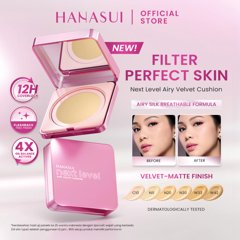 Hanasui Next Level Airy Velvet Cushion