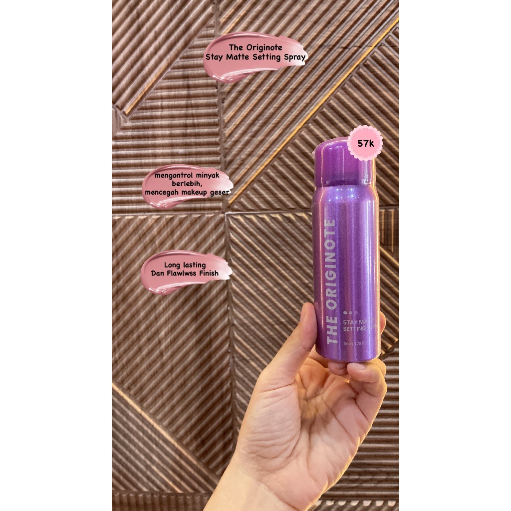 The Originote Setting Spray & Matte Finish