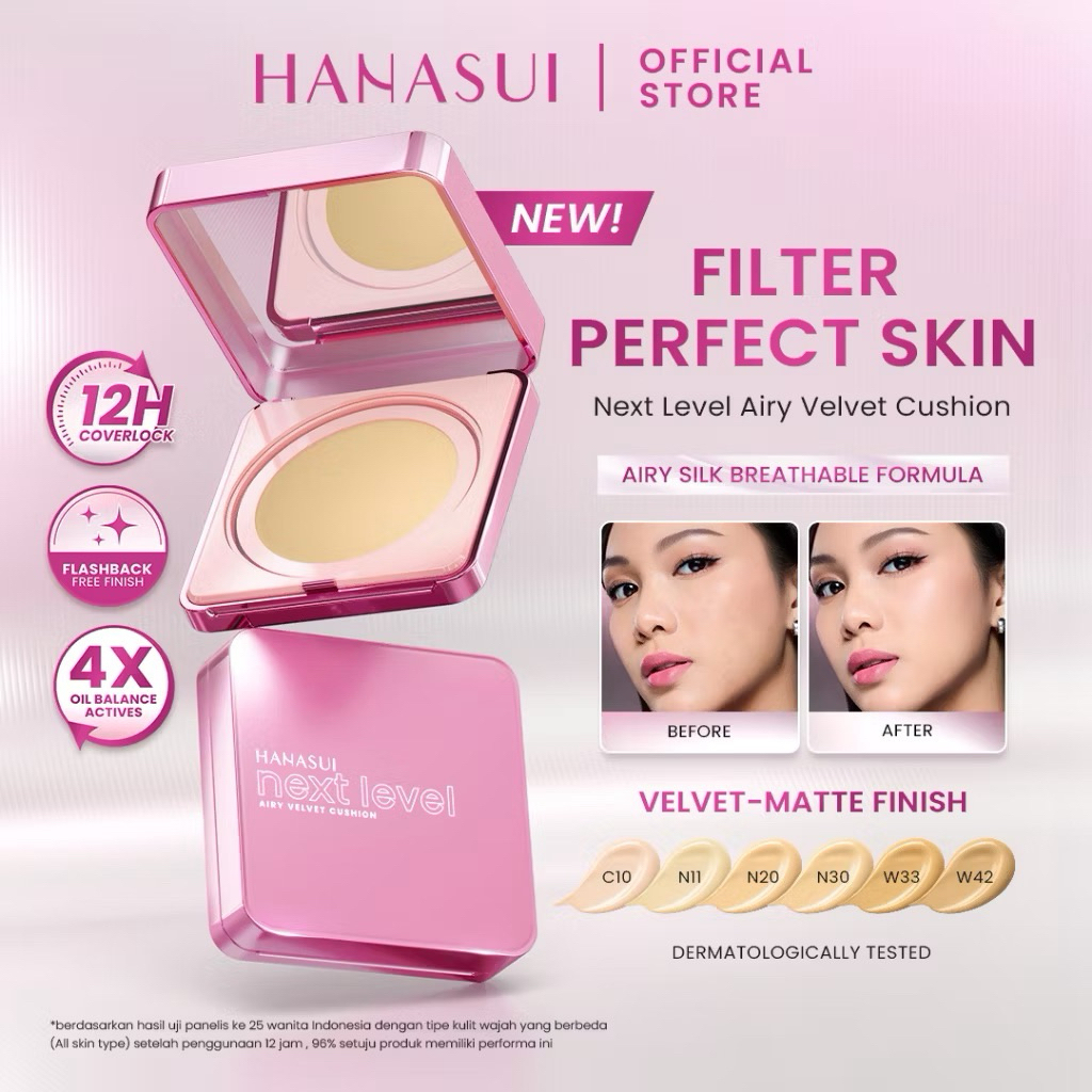 HANASUI - NEXT LEVEL AIRY VELVET CUSHION