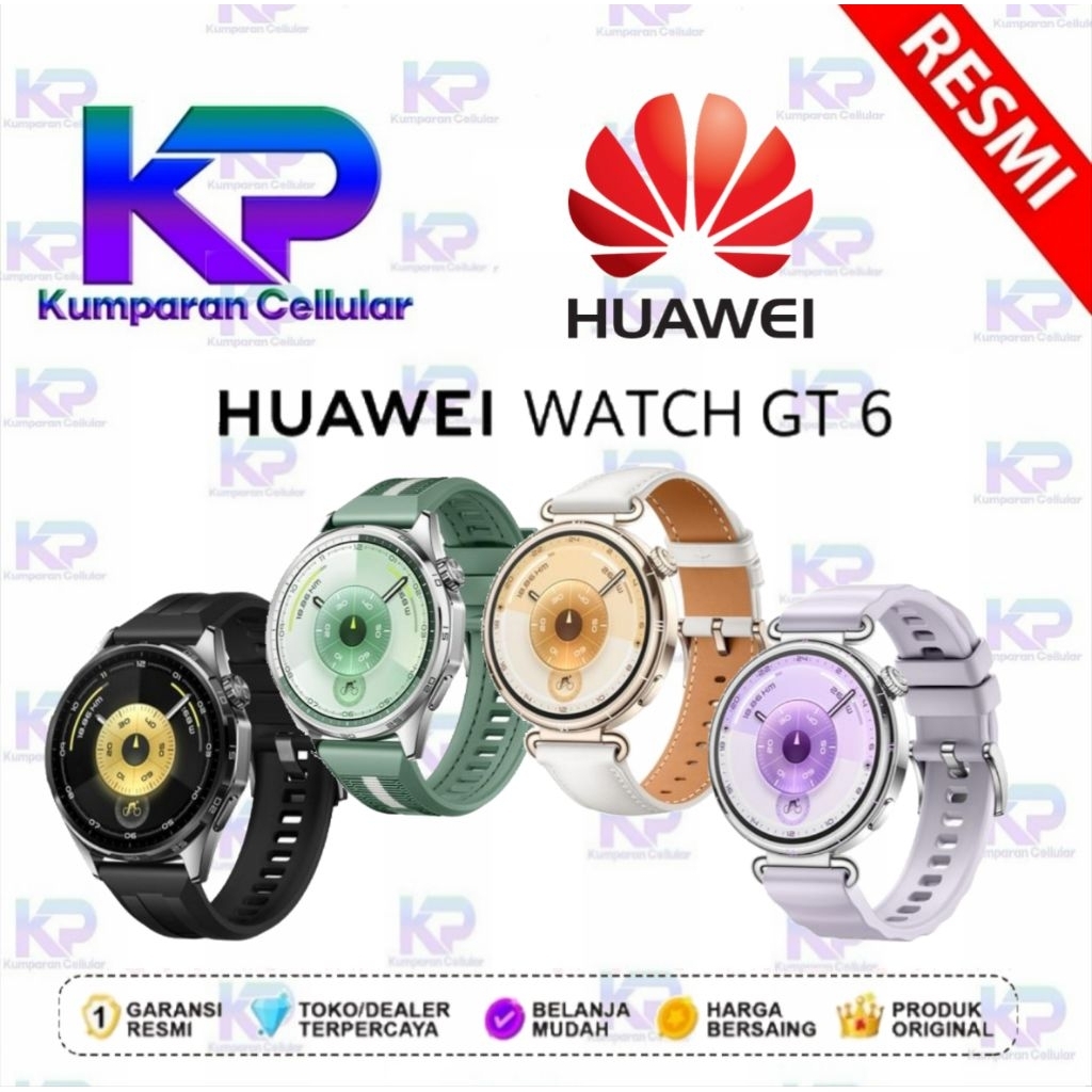 Huawei Watch GT6 46mm Garansi Resmi