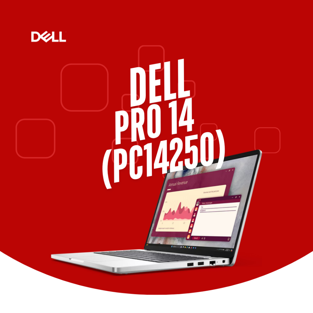 Jual Dell Pro 14 (PC14250) | Intel Core Ultra 7 265U | RAM 16GB DDR5 | SSD 512GB | 14" FHD+ | Win11 Pro | 3Yr Pro Support + Backpack | Dell Jakarta | Shopee Indonesia