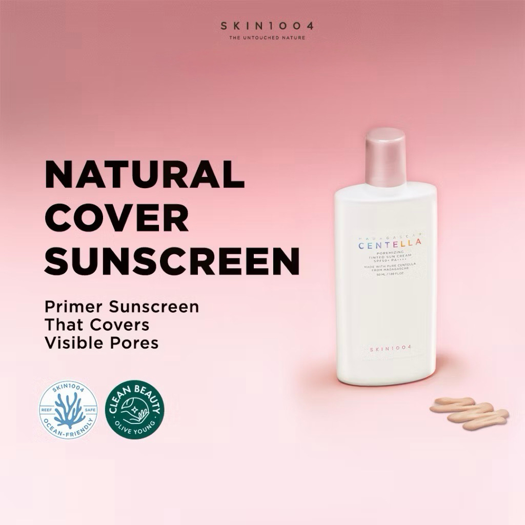 SKIN1004 MADAGASCAR CENTELLA POREMIZING VELVET FINISH SUNSCREEN SPF50 PA++++ 50ml