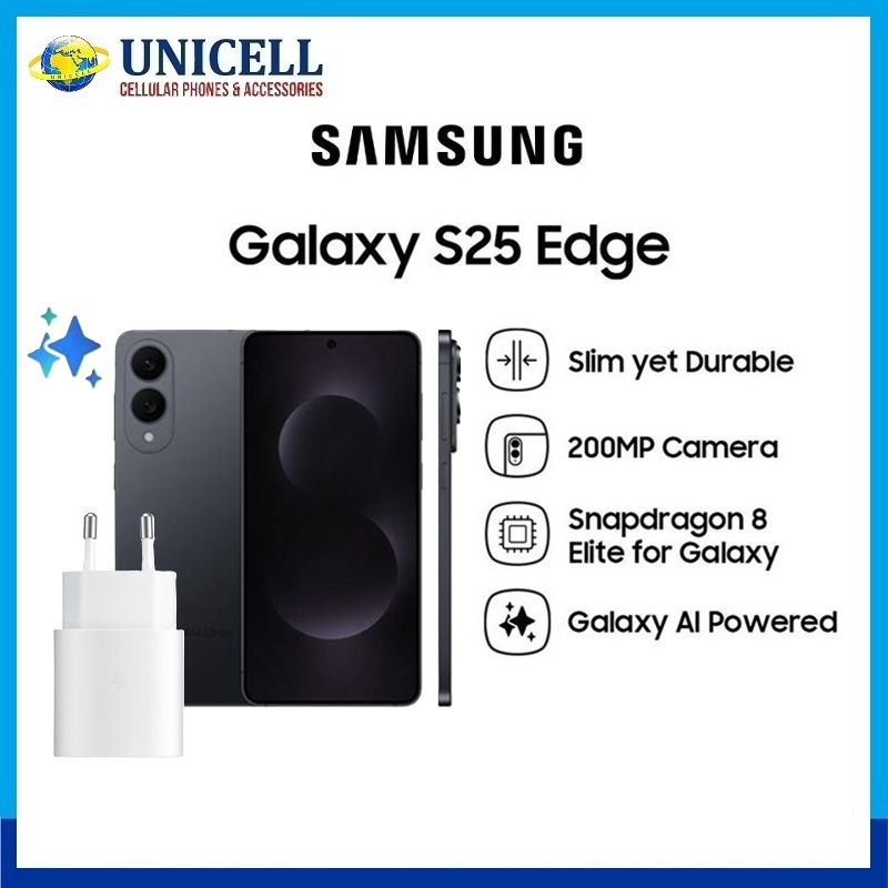 Samsung Galaxy S25 Edge 5G RAM 12/512GB Garansi Resmi