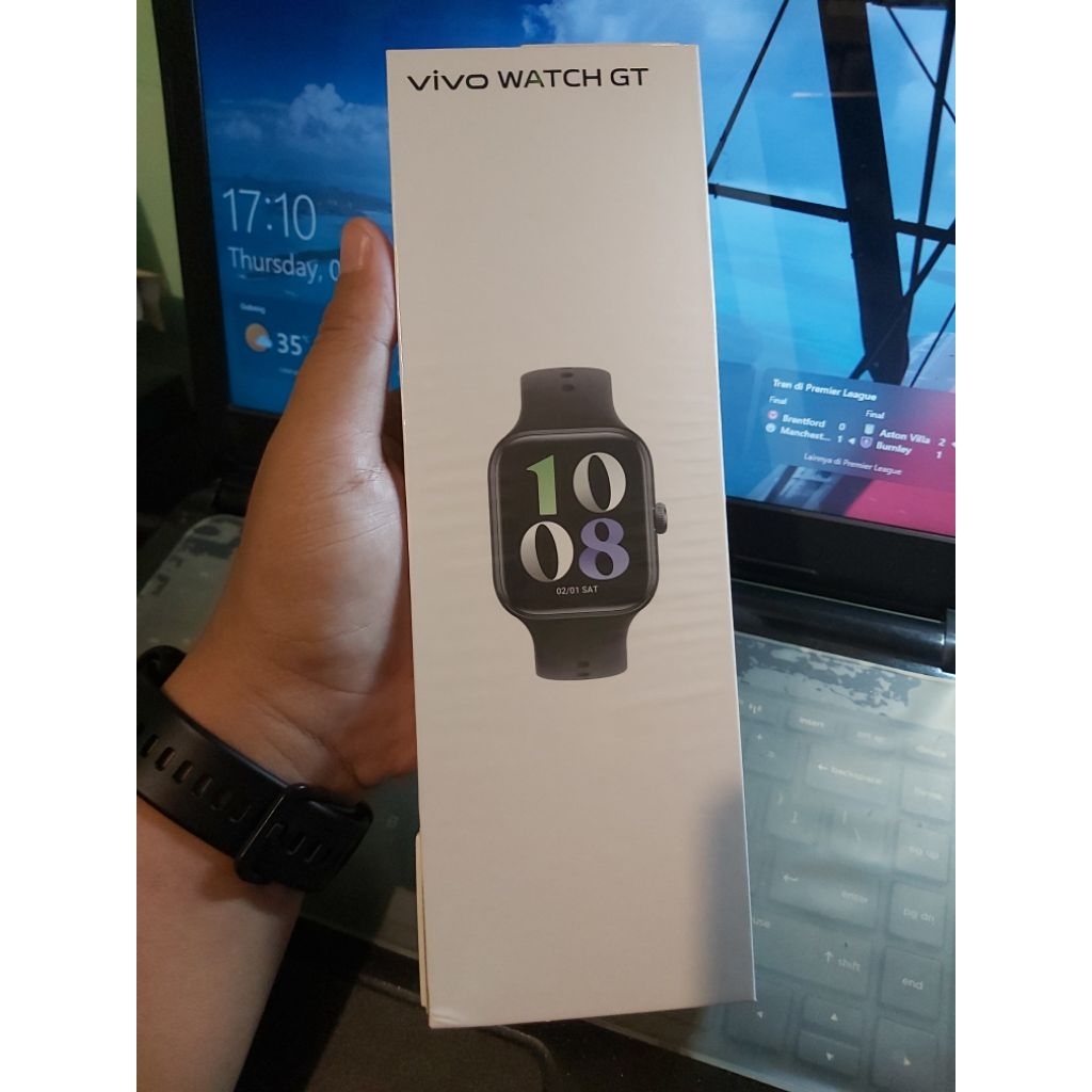 Vivo Watch GT - 1.85 inch AMOLED - Water resistance 5 ATM - Kompatibel Android 8.0 dan iOS 12.0 - N