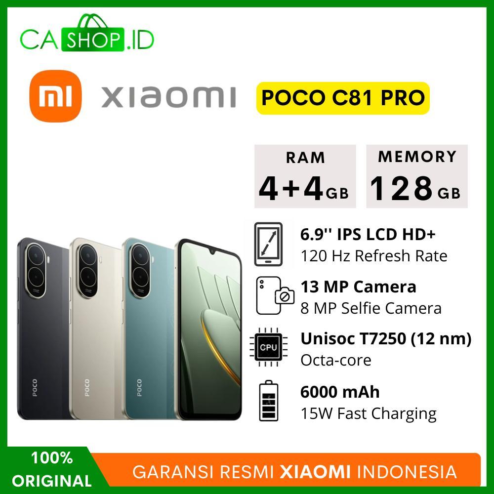 Xiaomi Poco C81 Pro 8GB 128GB (4+4/128) New Original Garansi Resmi