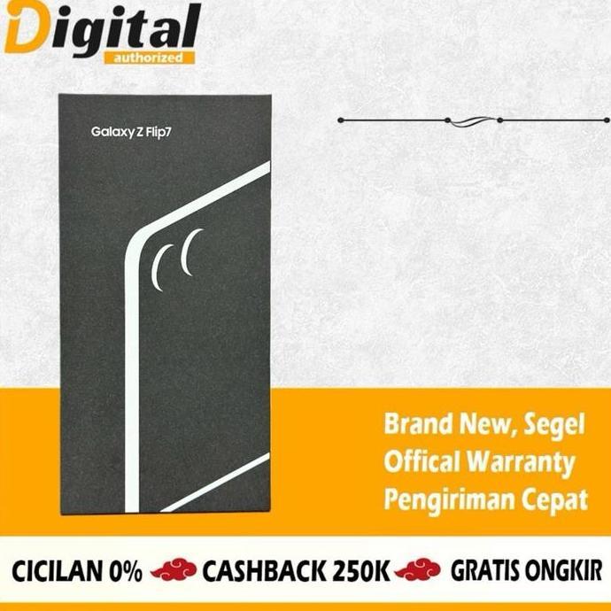 Samsung Galaxy Z Flip 7 5G 256GB 512GB RAM 12GB Garansi Resmi Indonesia