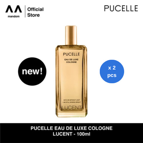 Pucelle Eau De Luxe Cologne Lucent 100 mL x 2 pcs