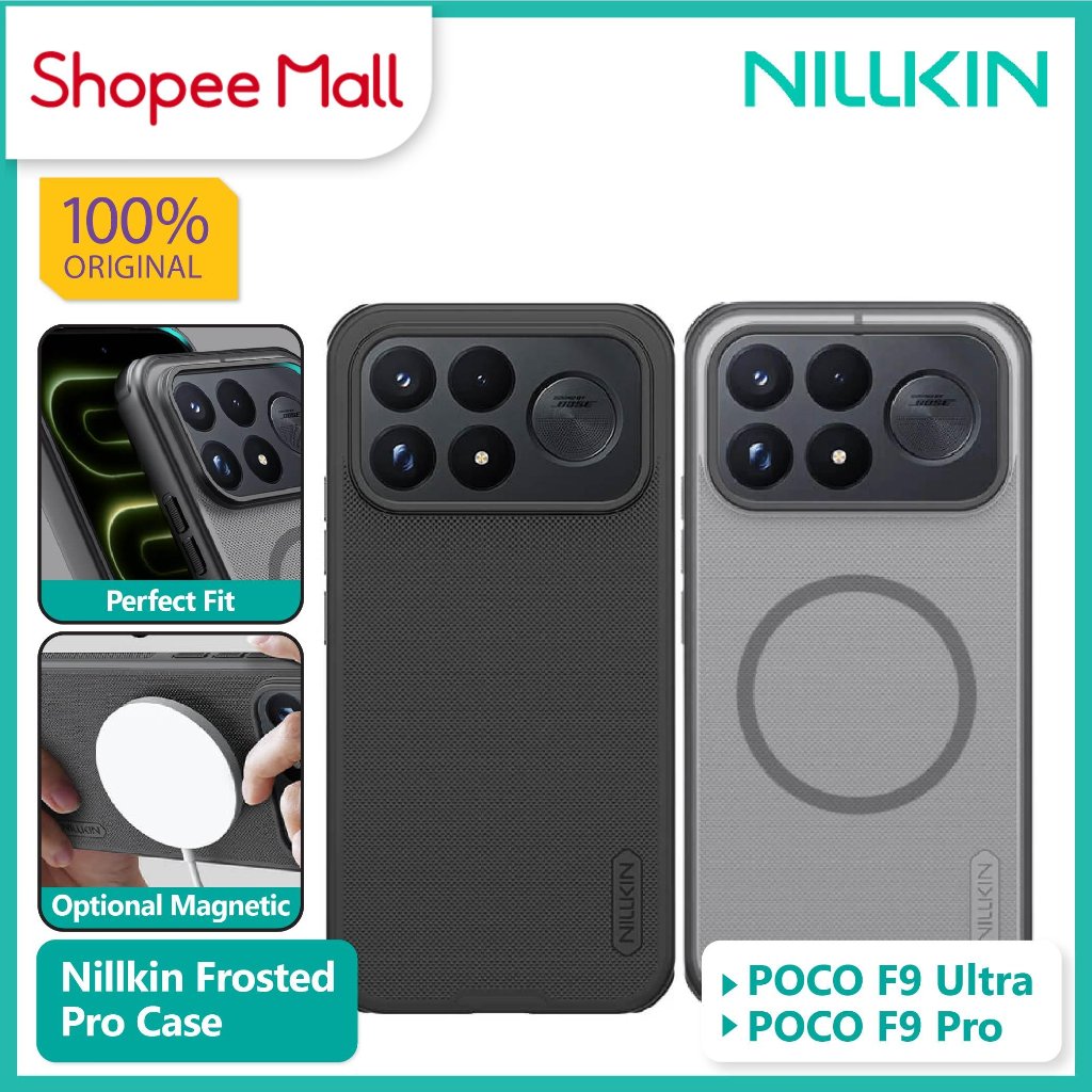 Jual Case Xiaomi Poco F9 Ultra / F9 Pro Nillkin Frosted Pro Magnetic MagSafe Hybrid Casing | Shopee Indonesia