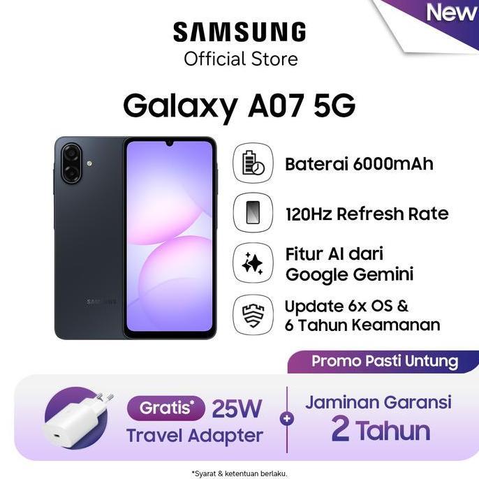 Pak_dismantoko - Samsung Galaxy A07 5G [6/128GB] - 6000mAh | Android | IP54