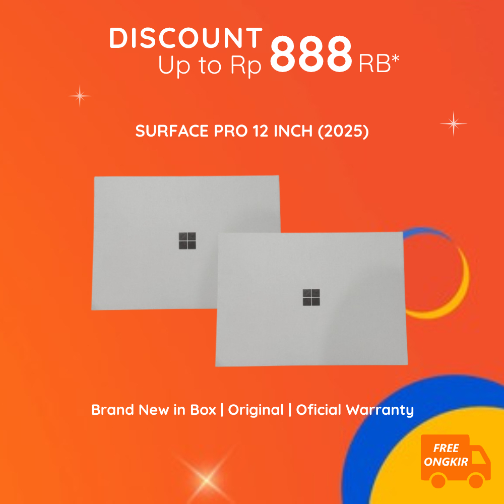 Jual Microsoft Surface Pro 12" Inch 2025 Snapdragon Processor 256GB 512GB | Shopee Indonesia