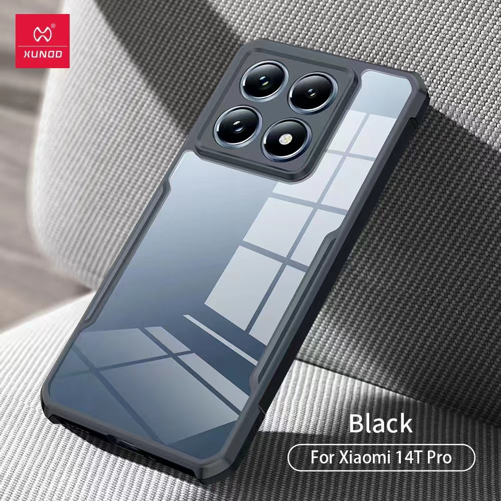 Jual XUNDD Case Xiaomi 14T / 14T Pro 5G Shockproof Transparan Casing Anti Crack Hybrid Softcase | Shopee Indonesia