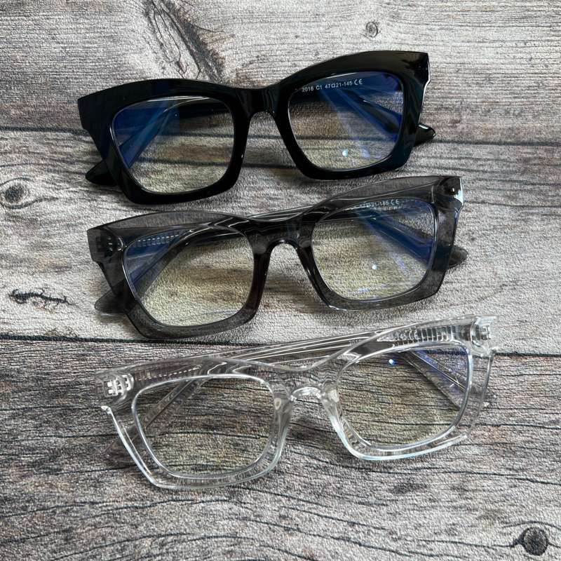 Jual Brent Bold Frame Black, Smoke, Clear (Anti radiasi) | Shopee Indonesia