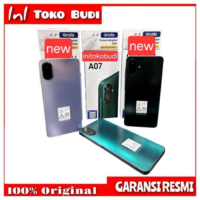 Samsung Galaxy A07 ( 5G )( 6/128 ) Garansi Resmi Sein Tam Original Dan Terpercaya