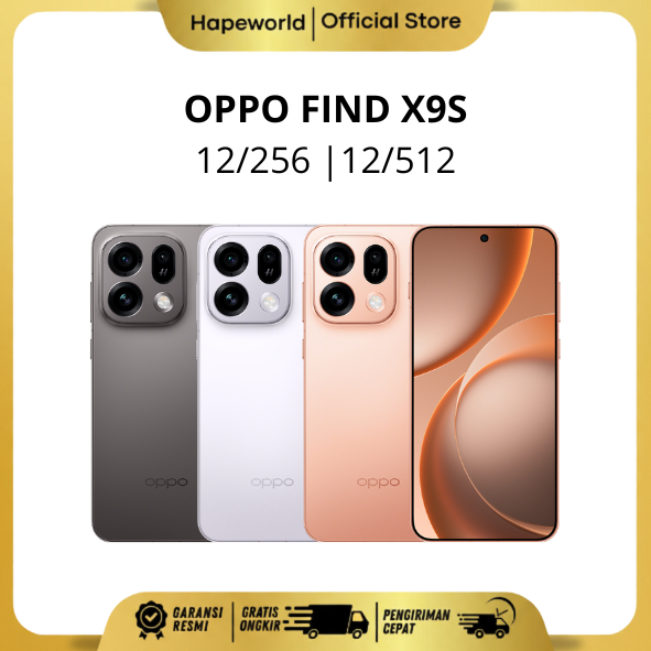 OPPO FIND X9S (12/256) (12/512) - GARANSI RESMI