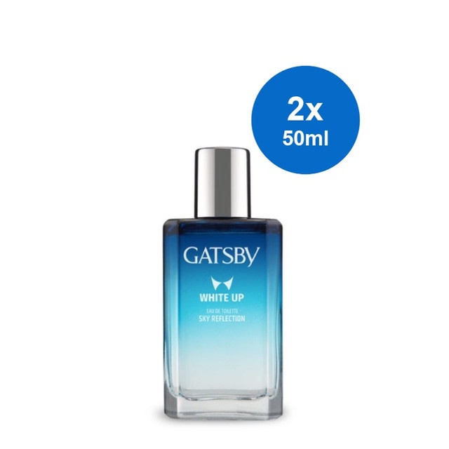 Gatsby White Up Eau de Toilette Sky Reflection 2 x 50 mL