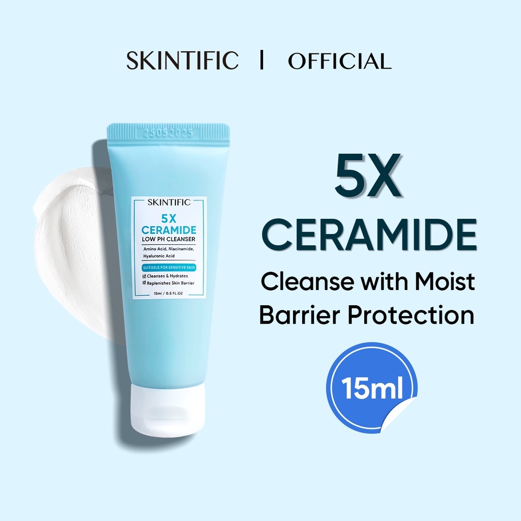SKINTIFIC 5X CERAMIDE LOW PH CLEANSER
