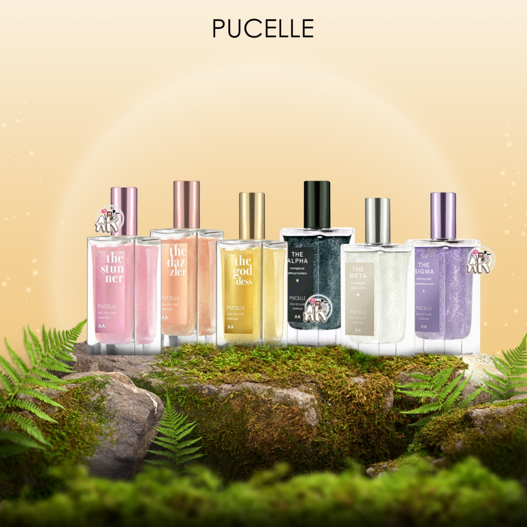 PUCELLE EAU DE LUXE EDP PARFUME 50ML SERIES ( ALPHA / BETA / SIGMA / STUNNER / DAZZLER / GODDESS )