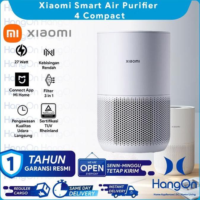 (Best) Xiaomi Smart Air Purifier 4 Compact OLED Layar Sentuh Pembersih Udara