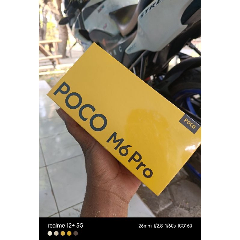 Poco m6 pro 8/256 New garansi resmi