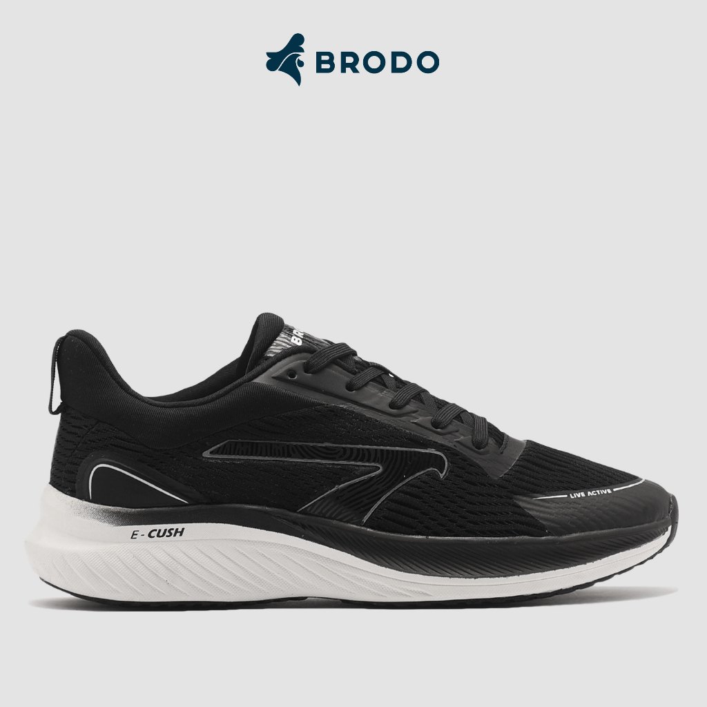 BRODO - Running Shoes Active Inizio Black OWS