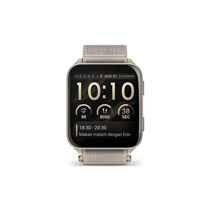 Smartwatch Garmin Venu X1 - French Gray - New BNIB ORIGINAL 100% Garansi TAM