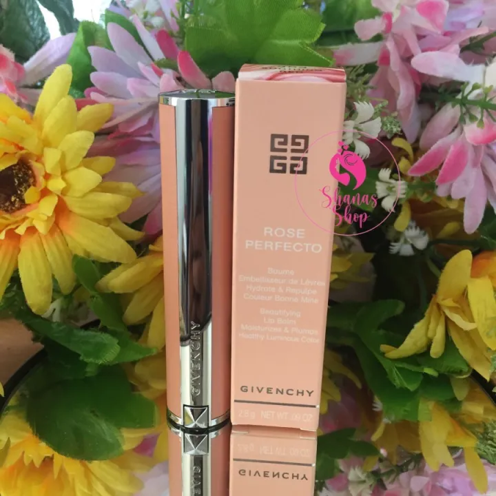 Givenchy Rose Perfecto Beautifying Lip Balm 2,8gr | Lazada Indonesia