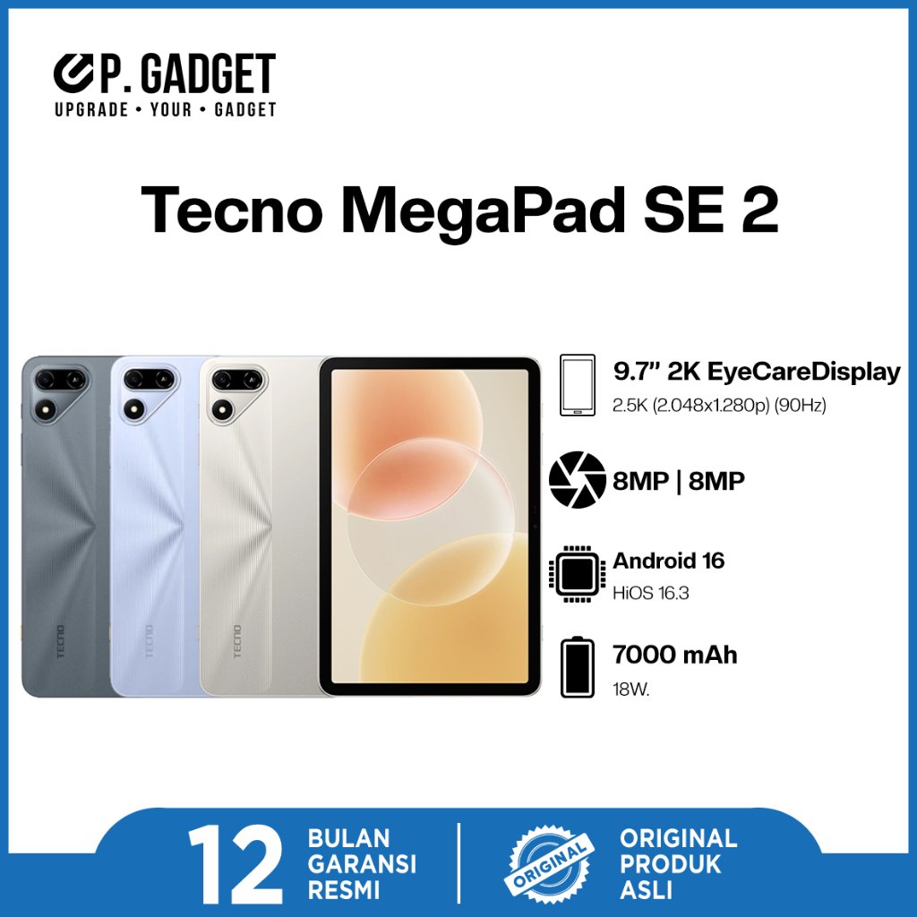 UP.GATGED - TECNO MEGAPAD SE 2 - NEW PONTIANAK