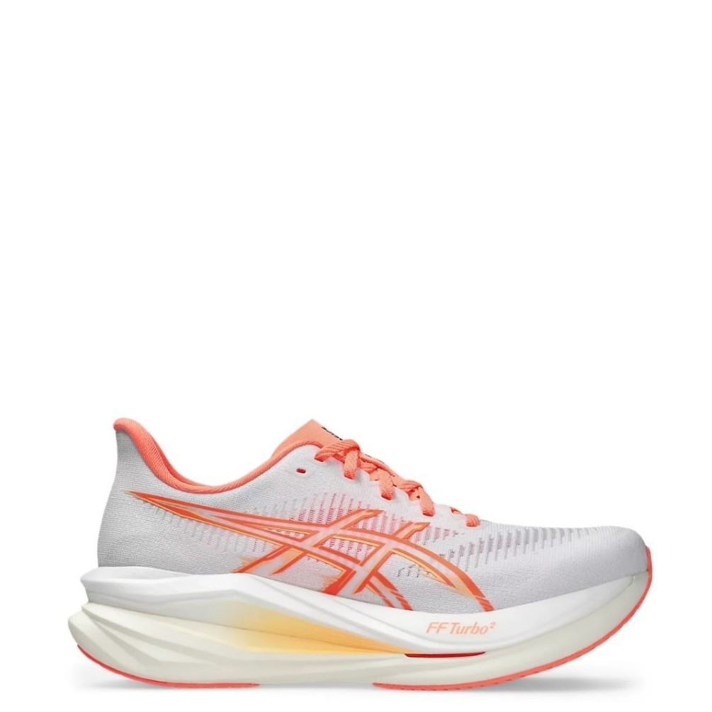 Asics Sonicblast 2 Running White Sun Coral Women Shoes Original