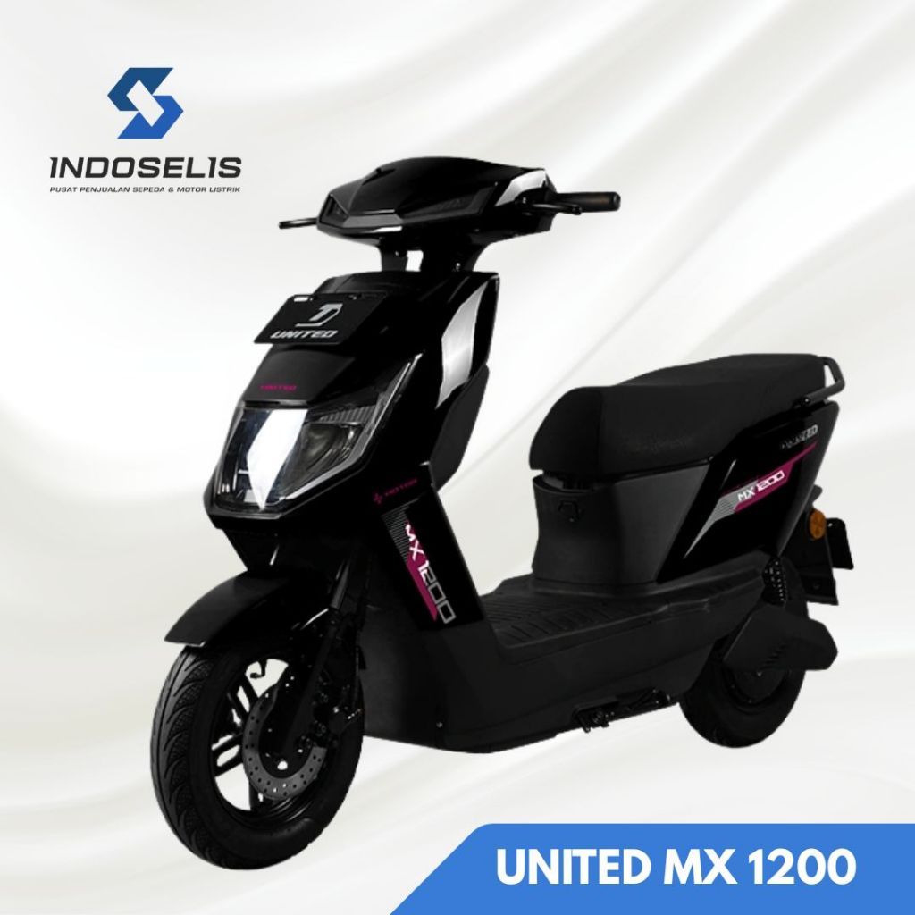 UNITED SEPEDA MOTOR LISTRIK UNITED MX 1200 MX1200 WATT | BERGARANSI RESMI