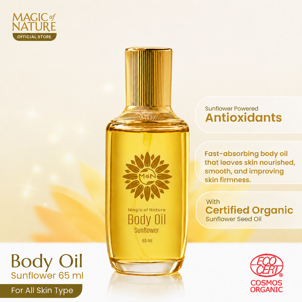 Jual Magic of Nature - Body Oil Organic 65ml | Shopee Indonesia